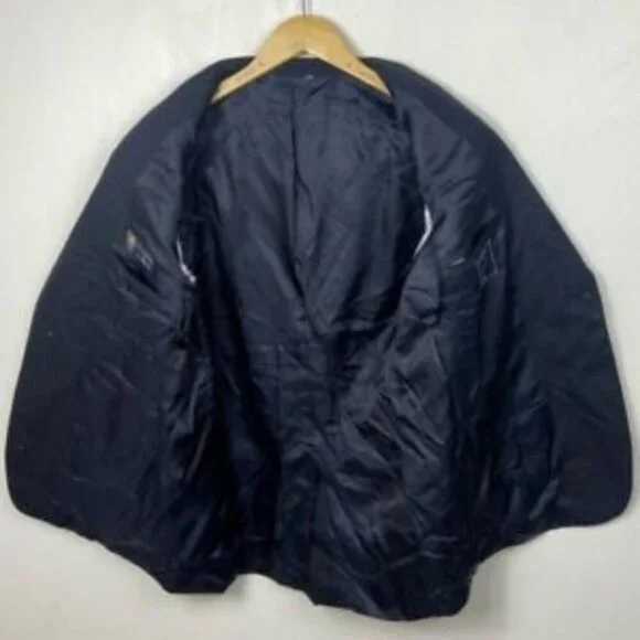 Brooks Brothers 1818 Madison Navy Blue 100% Wool Blazer Size 42R 36W Sports Coat - Picture 4 of 11